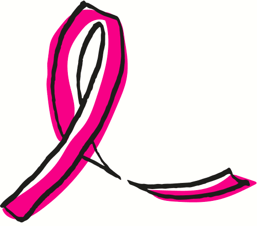 Ruban octobre rose