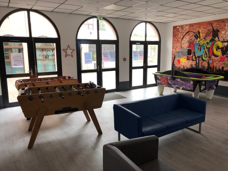 vue d'ensemble sur la maison des lycéens