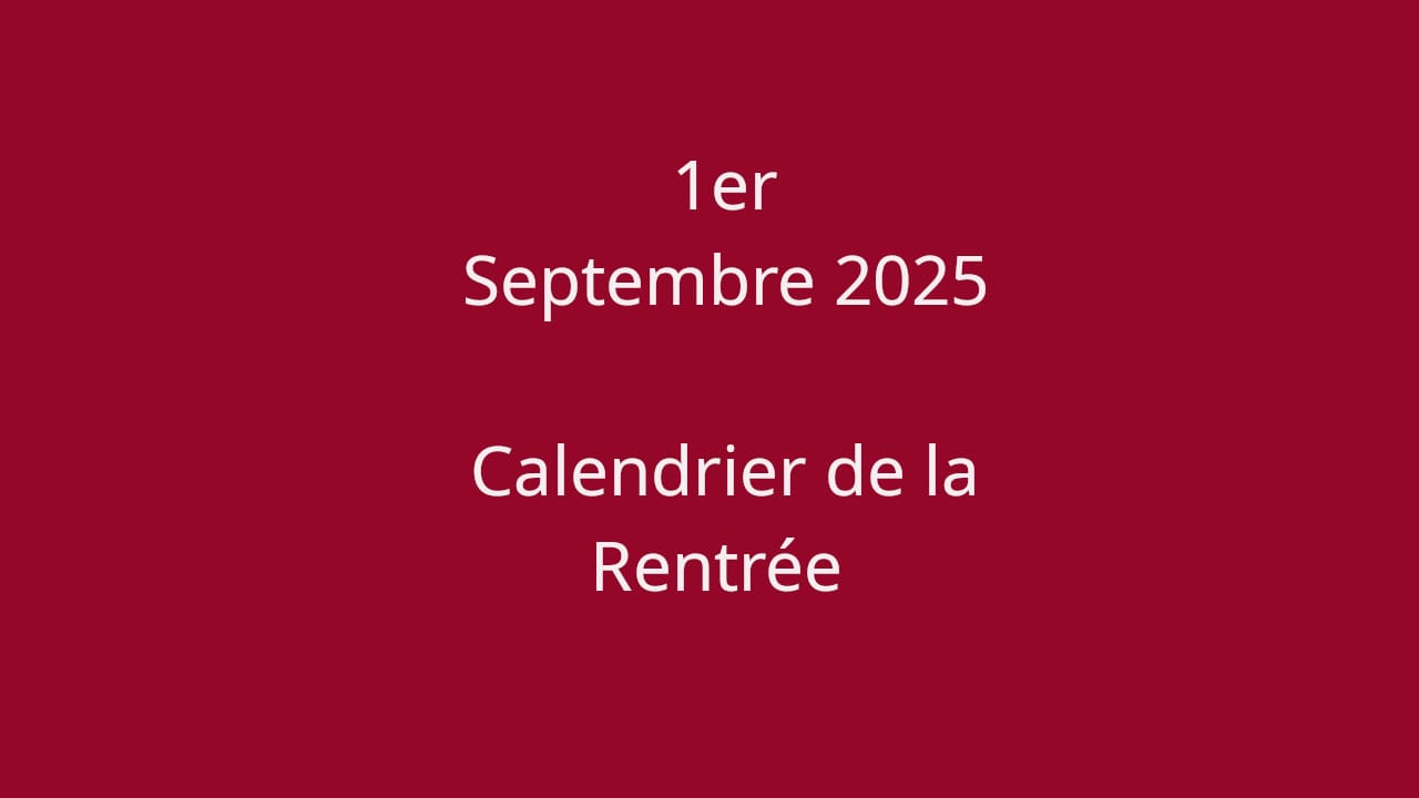 titre actu rentrée